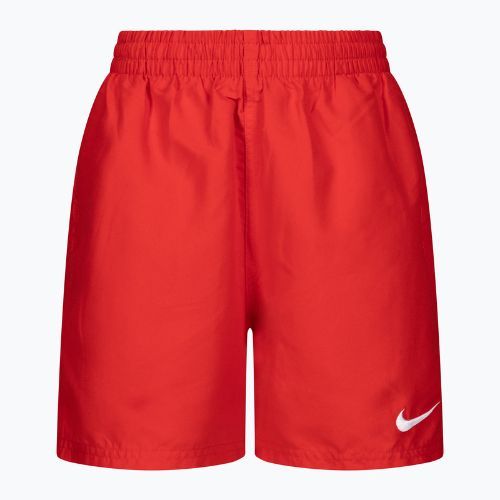 Nike Essential 4" Volley Kinder-Badeshorts rot NESSB866-614