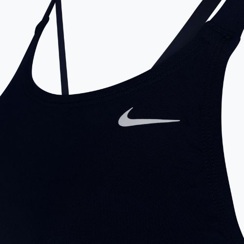 Einteiliger Damen-Badeanzug Nike Hydrastrong Solid schwarz NESSA001-001