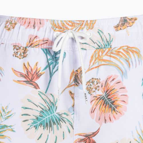 Schwimmshorts für Frauen ROXY Into the Sun 5" 2021 bright white/lilac