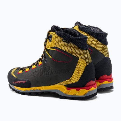 La Sportiva Herren Hochgebirgsstiefel Trango Tech Leather GTX schwarz/gelb 21S999100