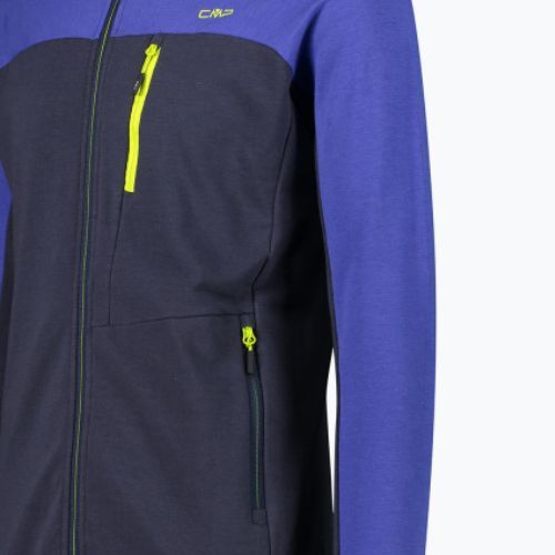 CMP Herren-Trekking-Sweatshirt schwarz/blau 31L6327/N950