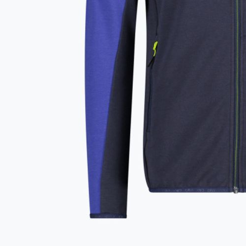 CMP Herren-Trekking-Sweatshirt schwarz/blau 31L6327/N950