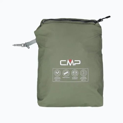 Herren CMP Snaps grün Regenjacke 39X7367/F832