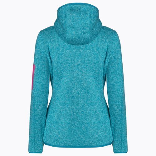 CMP Damen Fleece-Sweatshirt blau 3H19826/04LL
