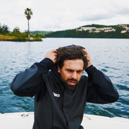 Herren JOBE Neoprenjacke schwarz 300017550