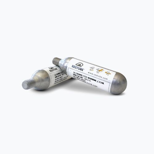 CO2-Patrone (2 Stück 16g) für Restube Cartridges Sicherungsbojen MRA0004