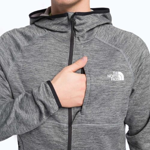 Herren-Trekking-Sweatshirt The North Face Canyonlands grau NF0A5G9UDYY1