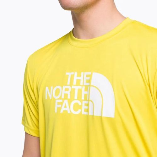 Herren Trainings-T-Shirt The North Face Reaxion Easy gelb NF0A4CDV7601