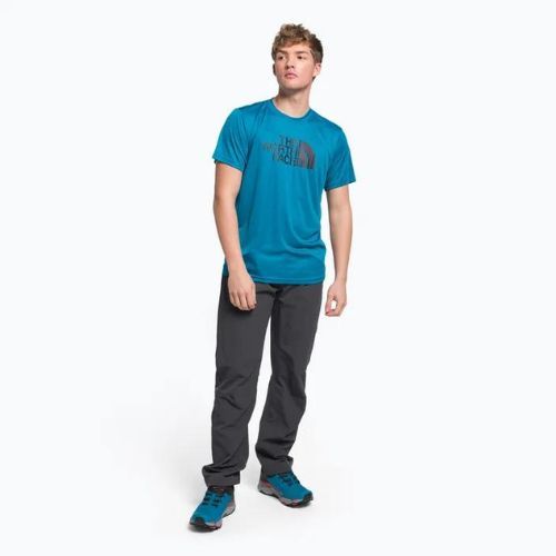 Herren Trainings-T-Shirt The North Face Reaxion Easy blau NF0A4CDVM191