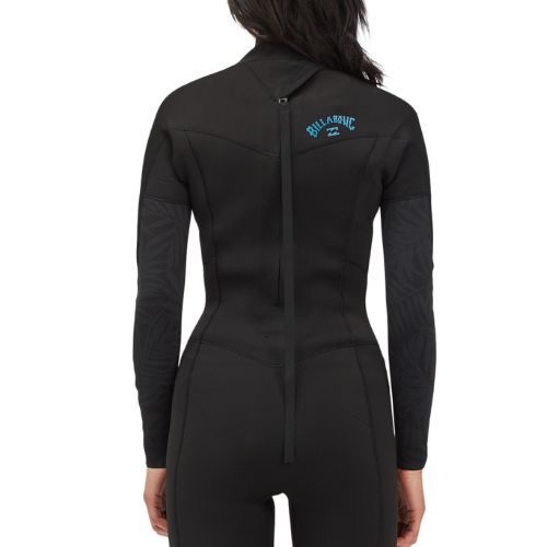 Neoprenanzug für Frauen Billabong 5/4 Synergy BZ L/SL black palms