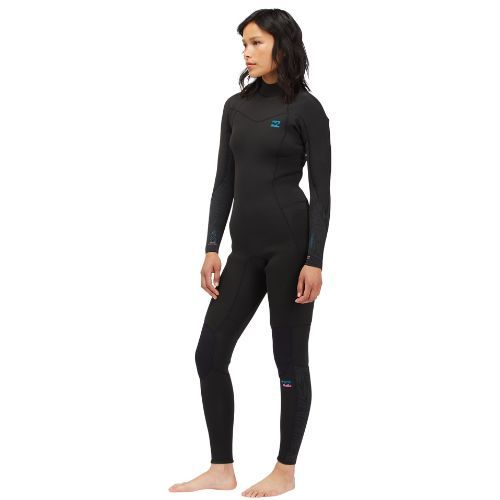 Neoprenanzug für Frauen Billabong 5/4 Synergy BZ L/SL black palms