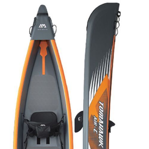 3-Personen 15'8  aufblasbares Hochdruck-Kajak Aqua Marina Tomahawk grau Air-C