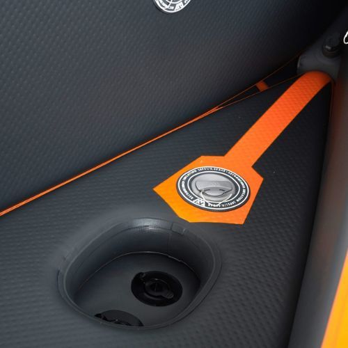 Aqua Marina Tomahawk grau Air-K 440 2-Personen-Hochdruck-Kajak 14'5″ aufblasbar