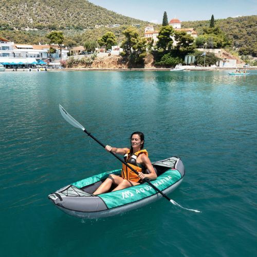 Aqua Marina Recreational Kayak grün Laxo-285 1-Personen 9'4″ aufblasbares Kajak