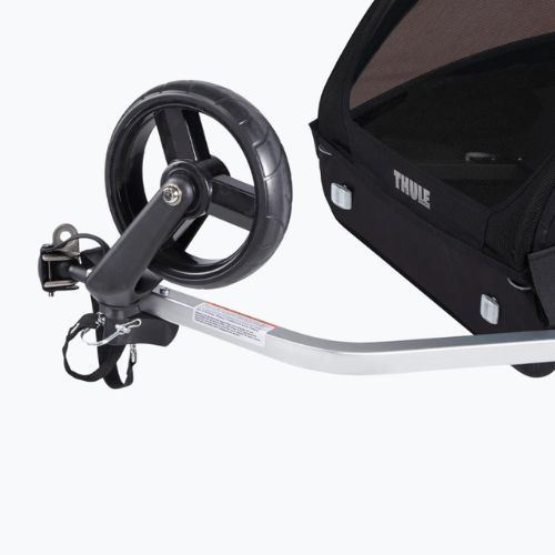 Thule Coaster XT Bike Trailer+Stroll Zwei-Personen-Fahrradanhänger schwarz 10101810