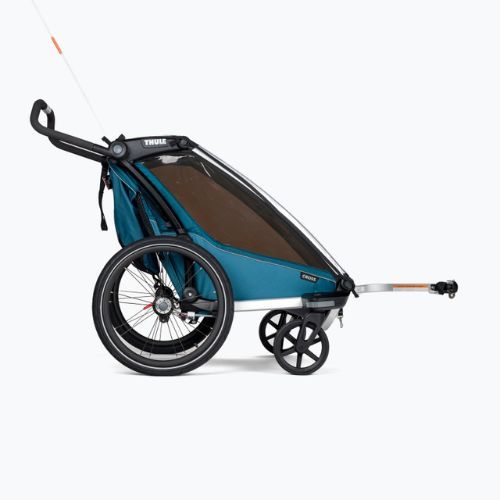 Thule Chariot Cross Doppel-Fahrradanhänger blau 10202023