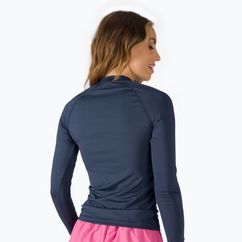Schwimm-Langarmshirt für Frauen ROXY Whole Hearted 2021 mood indigo