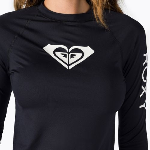 Schwimm-Langarmshirt für Frauen ROXY Whole Hearted 2021 anthracite