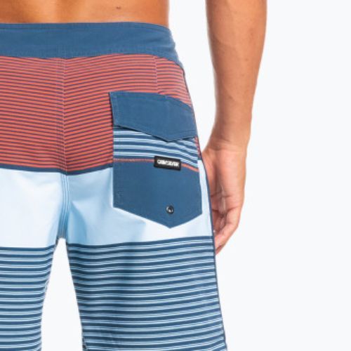 Herren Quiksilver Surfsilk Tijuana 18 blau-orange Badeshorts EQYBS04651-BSN6