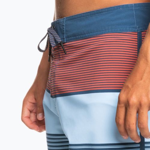 Herren Quiksilver Surfsilk Tijuana 18 blau-orange Badeshorts EQYBS04651-BSN6