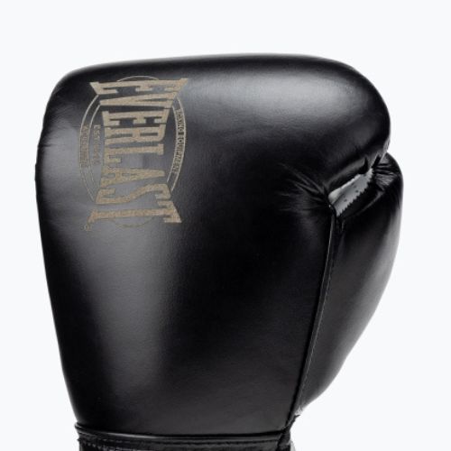 EVERLAST 1910 Classic Pro Schwarz Boxhandschuhe EV1910PRO BL-12 OZ.