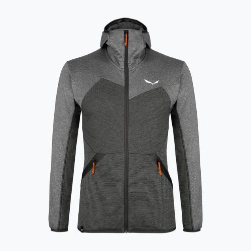 Salewa Herren Fleece-Sweatshirt Puez Melange PL FZ Hoody grau 00-0000027386