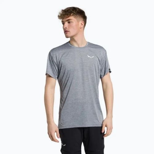 Salewa Herren-Trekkinghemd Puez Melange Dry grau 00-0000026537