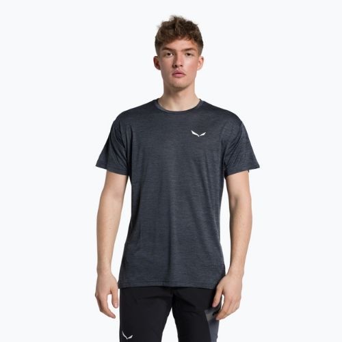 Salewa Puez Melange Dry Herren-Trekkinghemd schwarz 00-0000026537