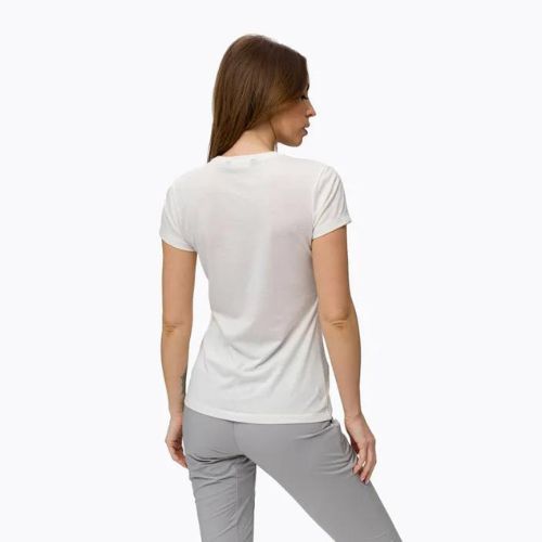 Damen-Trekking-Shirt Salewa Solid Dry weiß 00-0000027019