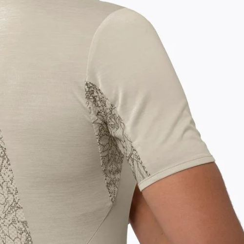 Salewa Puez Graphic 2 Dry Damen-Trekking-Shirt beige 00-0000027400