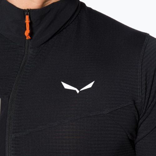 Herren Salewa Pedroc Fleece-Sweatshirt schwarz 00-0000027719