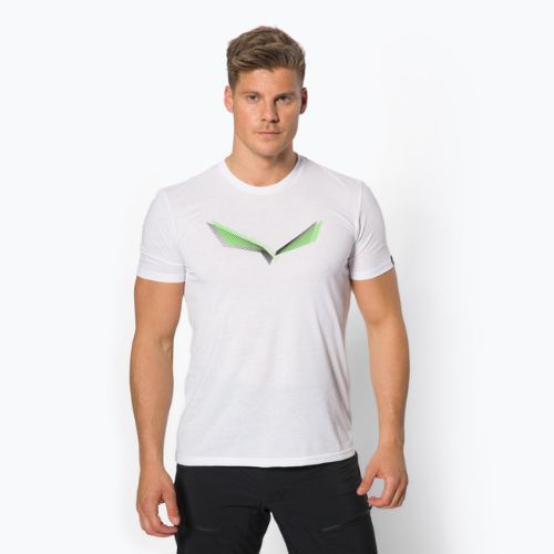 Salewa Lines Graphic Dry Herren-Trekkinghemd weiß 00-0000028065
