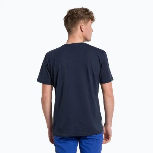 Herren-Trekking-T-Shirt Salewa Alpine Hemp Logo navy blau 00-0000028132