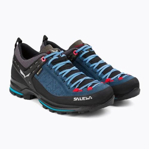 Damen-Trekkingstiefel Salewa MTN Trainer 2 GTX navy blau 00-0000061358