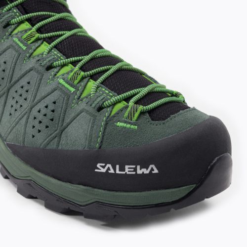 Herren-Trekkingstiefel Salewa Alp Trainer 2 Mid GTX grün 00-0000061382