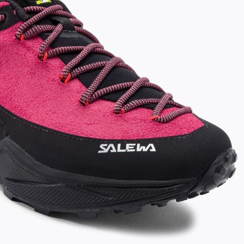 Salewa Dropline Leder Damen Wanderschuhe rosa 00-0000061394