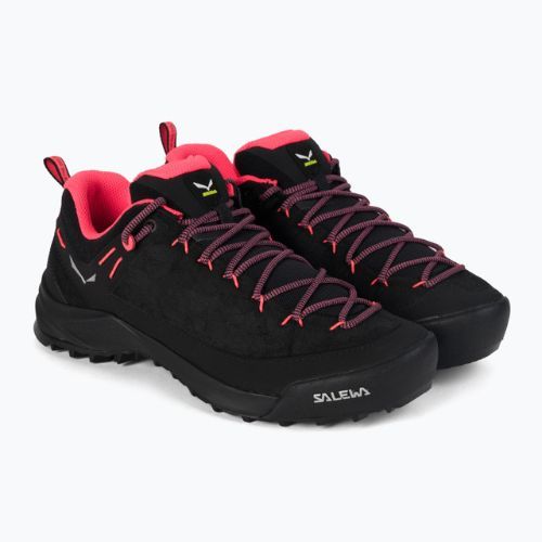 Salewa Wildfire Leather Damen Wanderschuhe schwarz 00-0000061396