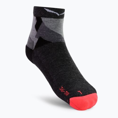 Damen Trekkingsocken Salewa Pedroc Camo AM QRT schwarz 00-0000069040