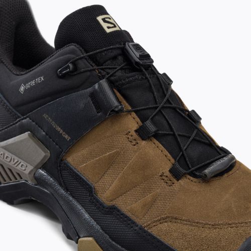 Trekkingschuhe Herren Salomon X Ultra 4 LTR GTX braun-schwarz L413515