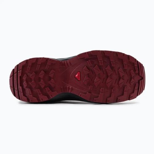 Laufschuhe Trail Kinder Salomon XA Pro V8 dunkelrot L416138