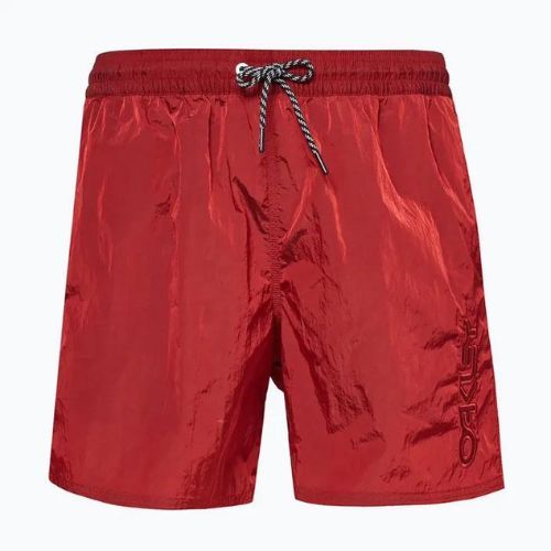 Herren Oakley All Day B1B 16  Schwimmen Shorts rot FOA403014