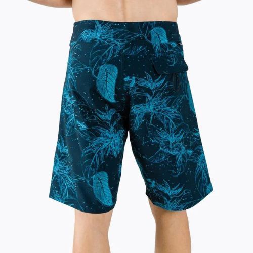 Herren Oakley Ohana Floral 20  Schwimmen Shorts blau FOA403022