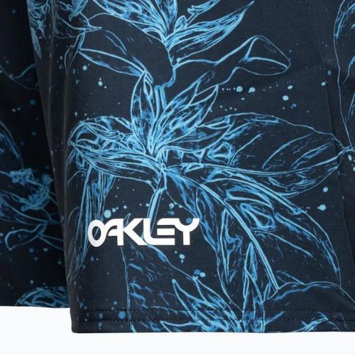 Herren Oakley Ohana Floral 20  Schwimmen Shorts blau FOA403022