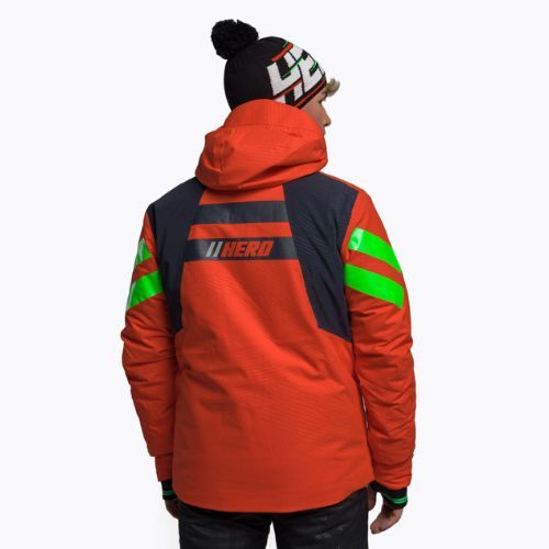 Herren-Skijacke Rossignol Hero Aile Jkt neon red