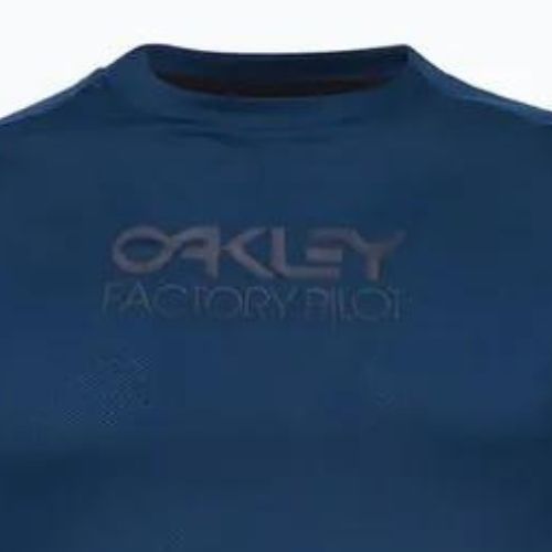 Oakley Factory Pilot Frauen Radfahren Trikot marineblau FOA500224