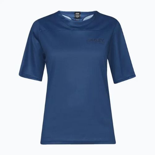 Oakley Factory Pilot Lite SS Frauen Kurzarm-T-Shirt blau FOA500274