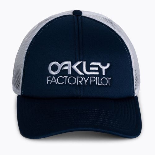Oakley Factory Pilot Trucker Herren Baseballmütze blau FOS900510