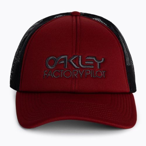Oakley Factory Pilot Trucker Herren Baseballmütze rot FOS900510