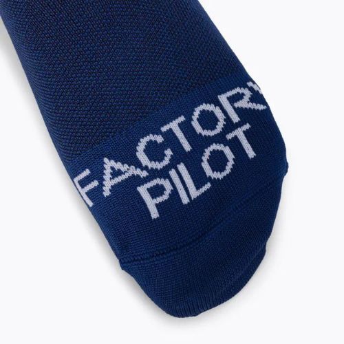 Herren Oakley Factory Pilot MTB-Radsocken blau FOS900880