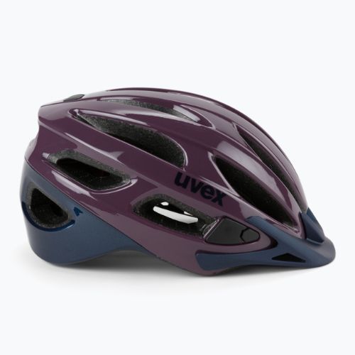 Damen Fahrradhelm UVEX True lila S4100530715